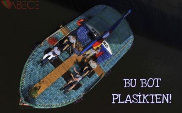 Atık Pet Şişeden Tekne Yaptılar