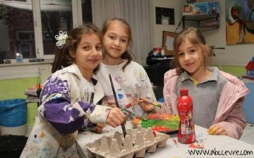 Minikler Atık Malzemelerle Sanatsal Yönlerini Geliştiriyor