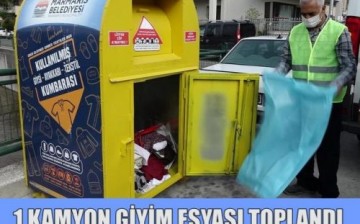Marmaris’te İhtiyaç Sahipleri için 1 Kamyon Giyim Eşyası Toplandı