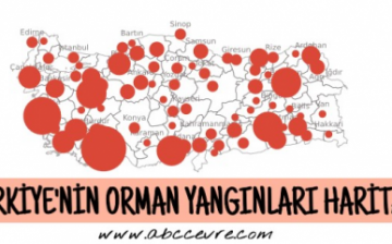 Türkiye’nin Orman Yangınları Haritası