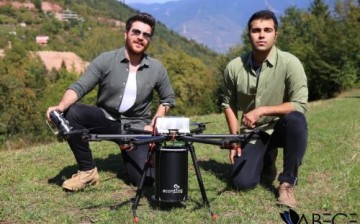 Geliştirdikleri ‘Ecodrone’ ile Ormana Tohum Ekiyorlar